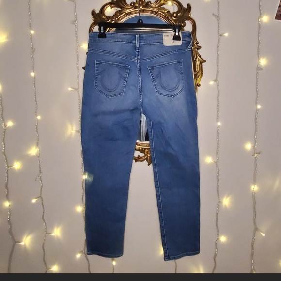 TRUE RELIGION Collette embellished jeans sz 26 - Picture 4 of 4
